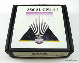 image of an Intel 386 SL ES Engineering Sample Processor
