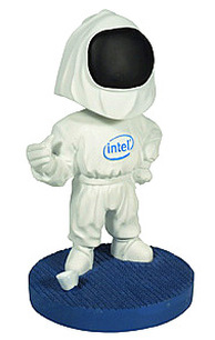 Intel Bunnyperson collectible Bobblehead