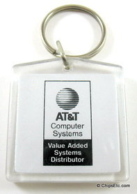 AT&T computer systems keychain