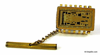 integrated circuit tie tack