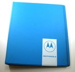 image of Motorola manual binder