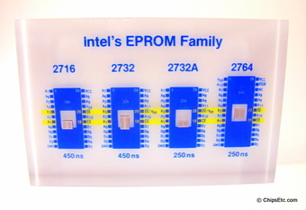Intel eprom paperweight