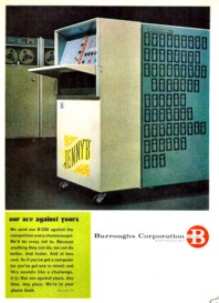 Burroughs B200 Computer Ad from 1964