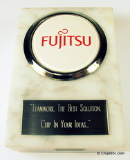 fujitsu employee paperweight