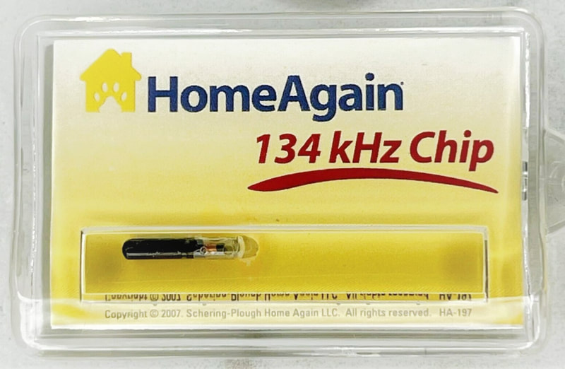 HomeAgain Pet RFID chip