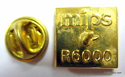 MIPS R6000 CPU lapel pin