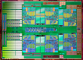 AMD Opteron 6 Core Processor Die