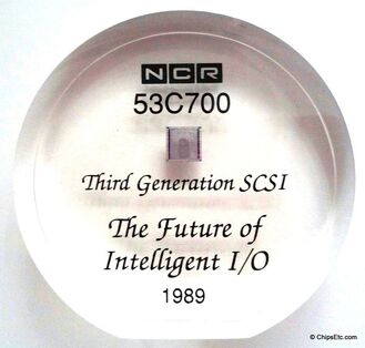 NCR SCSI I/O processor chip