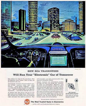 electronics in cars of future 1960s