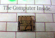 image of intel 386 chip close-up