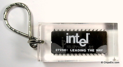 Intel eprom chip vintage