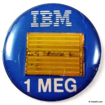 image of IBM 1 meg memory chip