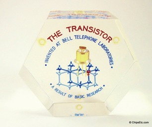 Bell Labs Transistor Paperweight
