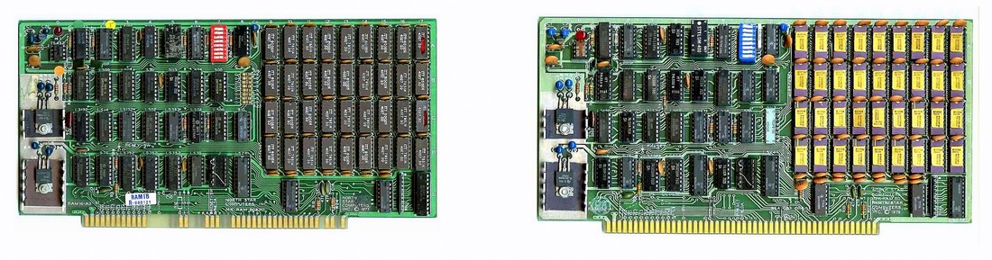 16K / 32K S-100 Bus RAM Memory Cards (NorthStar Computers