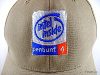 Intel Pentium 4 processor logo Hat