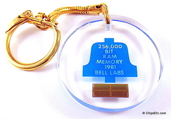 bell labs RAM memory keychain