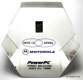 motorola powerpc paperweight