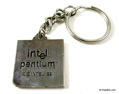 Intel Pentium P5 CPU keychain