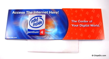 Intel Pentium 4 display
