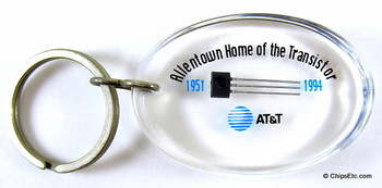 AT&T allentown transistor keychain