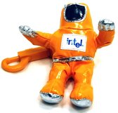 intel orange keychain doll