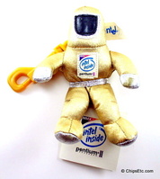 keychain Intel BunnyPerson Doll gold