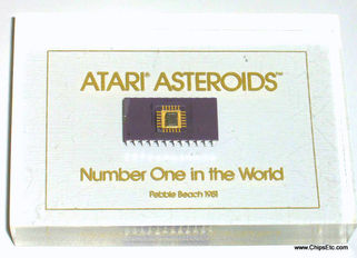 Atari ROM chip paperweight