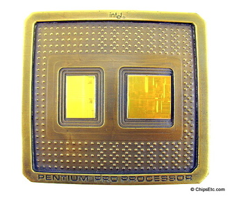 Intel Penitum Pro processor belt buckle