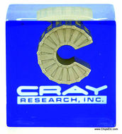 cray computer paperweight