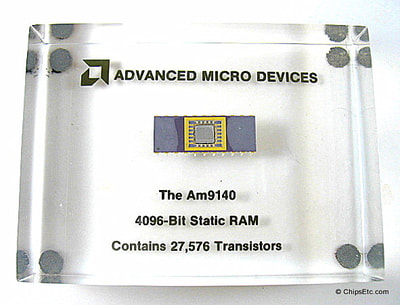 AMD 4k sram memory chip