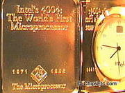 Intel 4004 Microprocessor clock