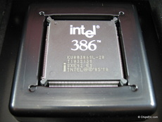 Intel 386 Engineering Sample