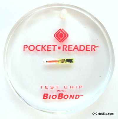 RFID chip paperweight