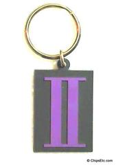 image of an intel keychain with Pentium II logo