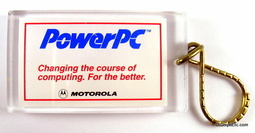 image of motorola powerpc keychain