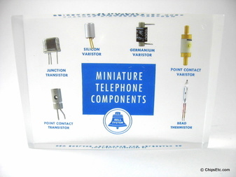 telephone components paperweight