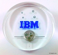 image of an IBM core memory & transistor