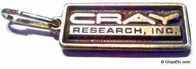 Cray research keychain