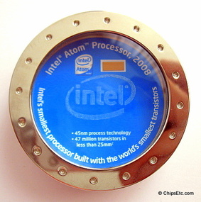 Intel ATOM Processor Paperweight