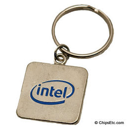 Intel logo Keychain