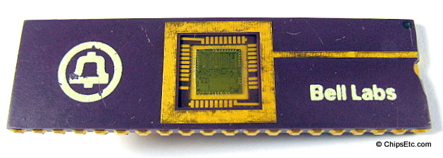 The Integrated Circuit & Microprocessor - Vintage Computer Chip ...