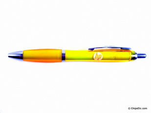 image of a HP logo advertising pen