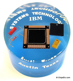 IBM cpu paperweight