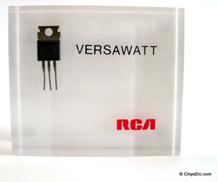RCA Versawatt Transistor paperweight