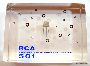 RCA core memory paperweight
