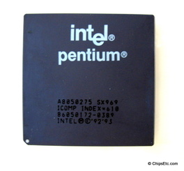 Image of Intel Pentium 75MHz P54C SX969 A80502-75 Processor