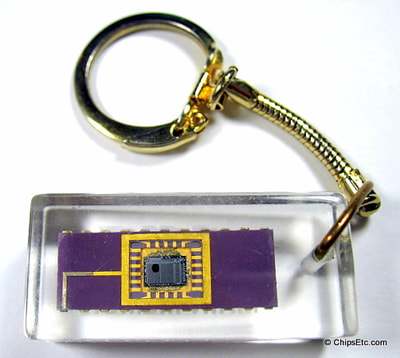  SRAM memory chip vintage