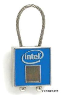 intel core 2 processor keychain