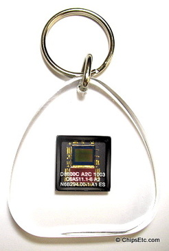 pixim digital imaging chip keychain
