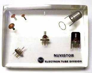 RCA nuvistor paperweight